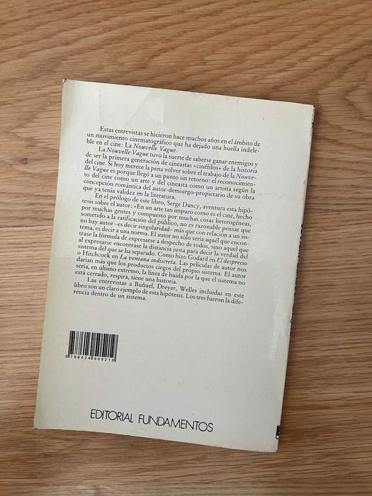 Cinema. Buñuel, Dreyer, Welles.