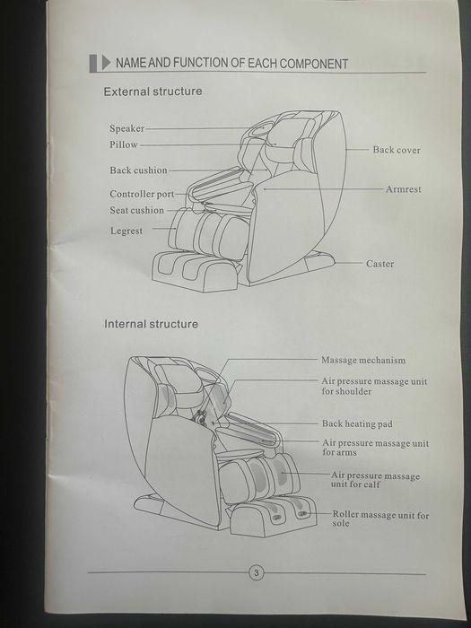 Cadeira de massagens Multi Funcional Smart Jet S