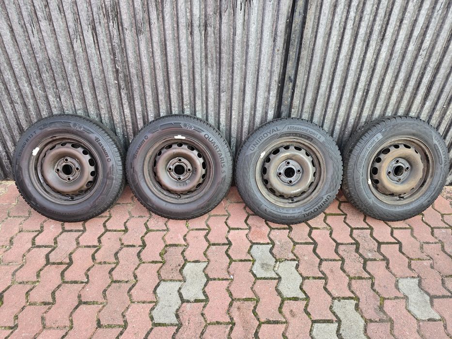 Felgi z oponami 155/80R13 Opel Astra 4x100 Corsa Chevrolet Kalos Spark