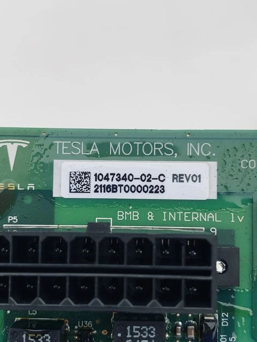 Плата BMS основної ВВБ батареї Tesla Model S