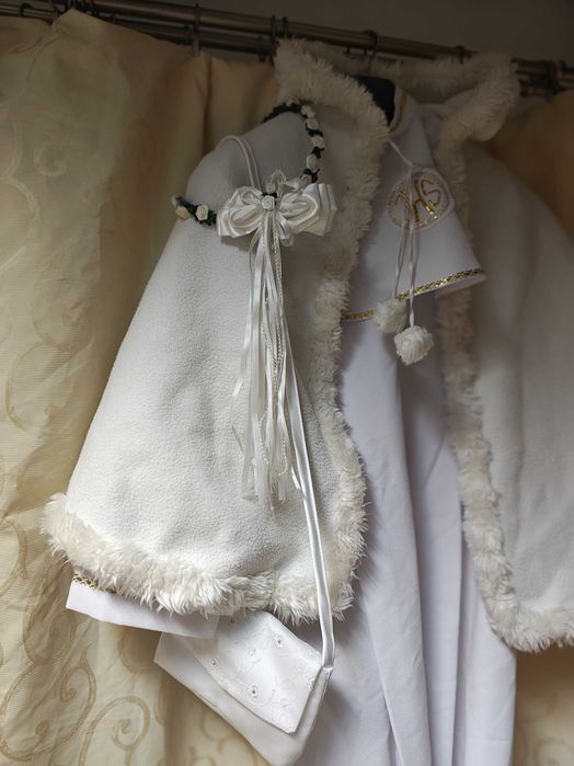 Alba na Komunię dla dziewczynki,cena za całość