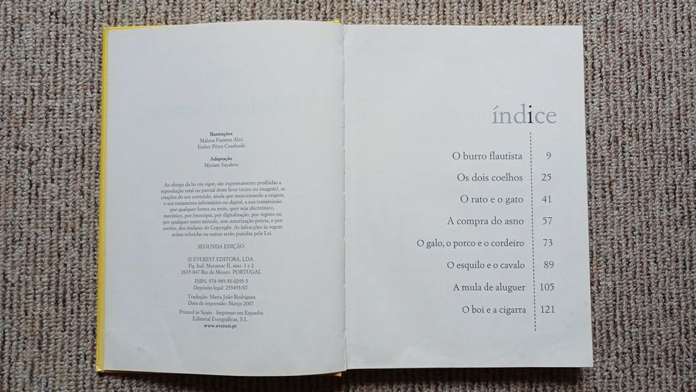 Fábulas de Sempre - Tomo I