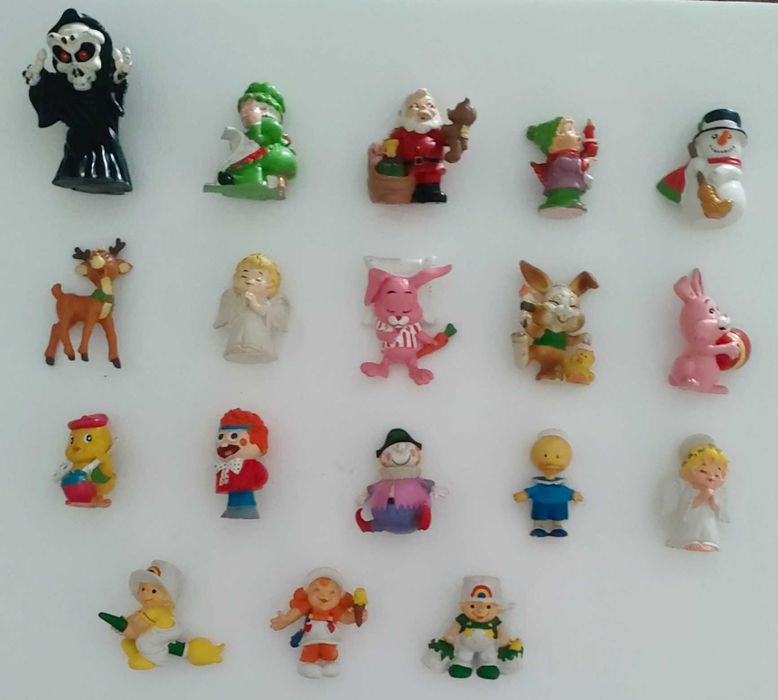 Figuras - PVC - Vintage - MAIA BORGES - Macdonalds - Gil - Publicidade - Futebol