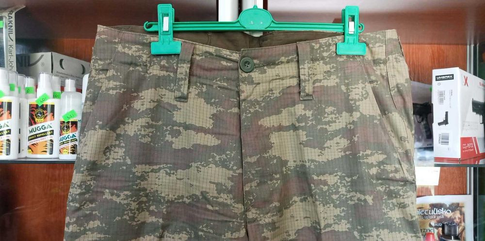 Spodnie Wojskowe Armia Turcja M2008  camo r.51-B /r. M~L-short pas 94 JN