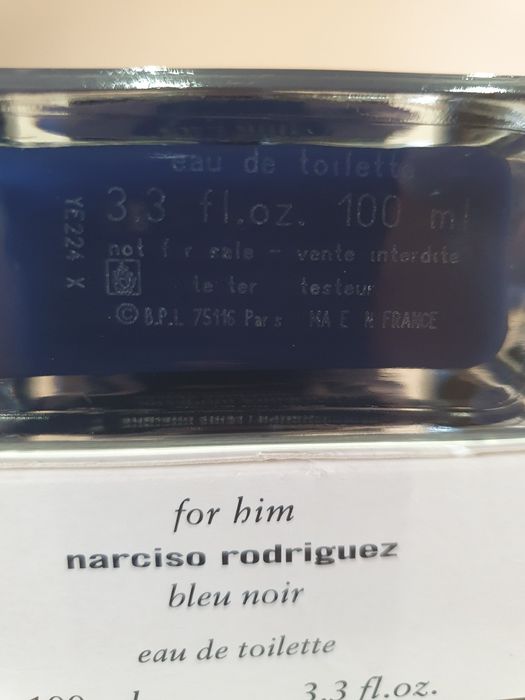 NARCISO RODRIGUEZ blue noir Чоловічий парфум