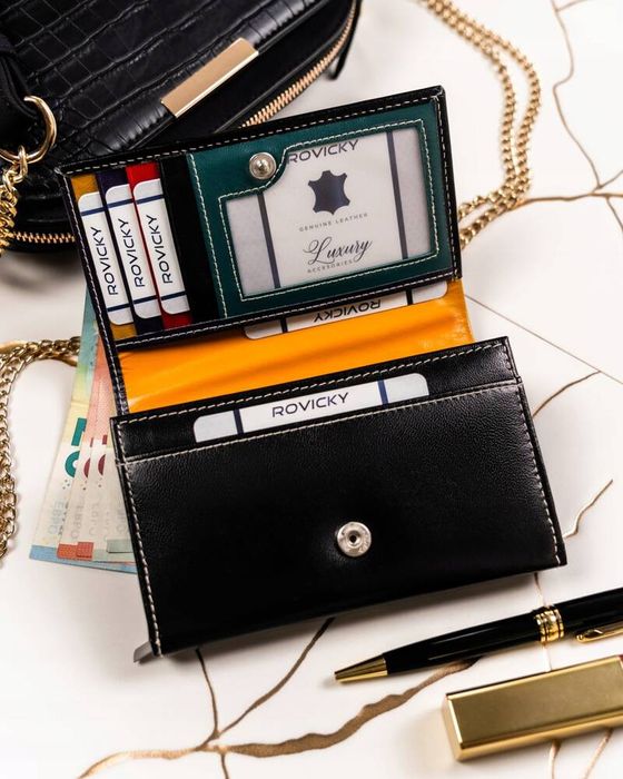 duży portfel damski ze skóry naturalnej - 4u cavaldi