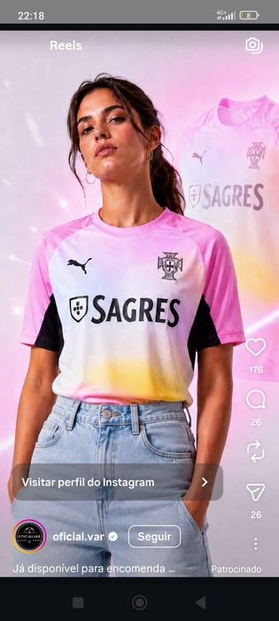 Camisolas seleção s-4xl