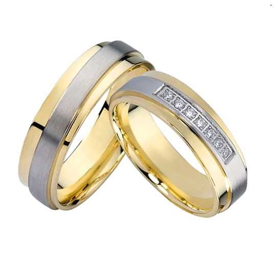 Alianças em Aço Inoxidável de longa duracão