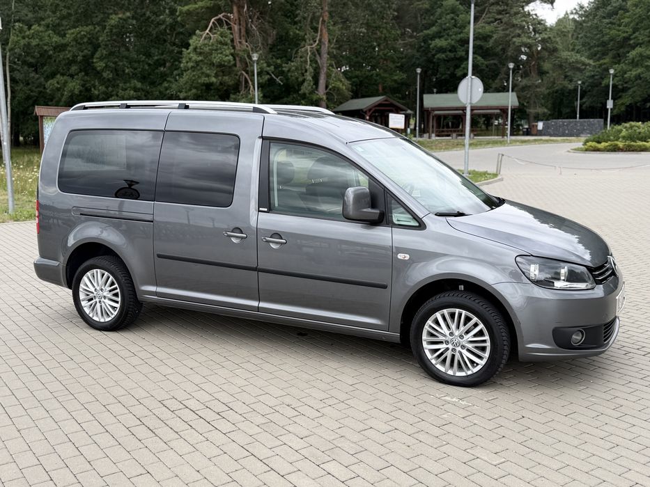 Volkswagen Caddy CUP 1.6TDI_Automat DSG_Maxi/Long_5 osób + paka_Bogata opcja_Sprowadzony_Super Stan