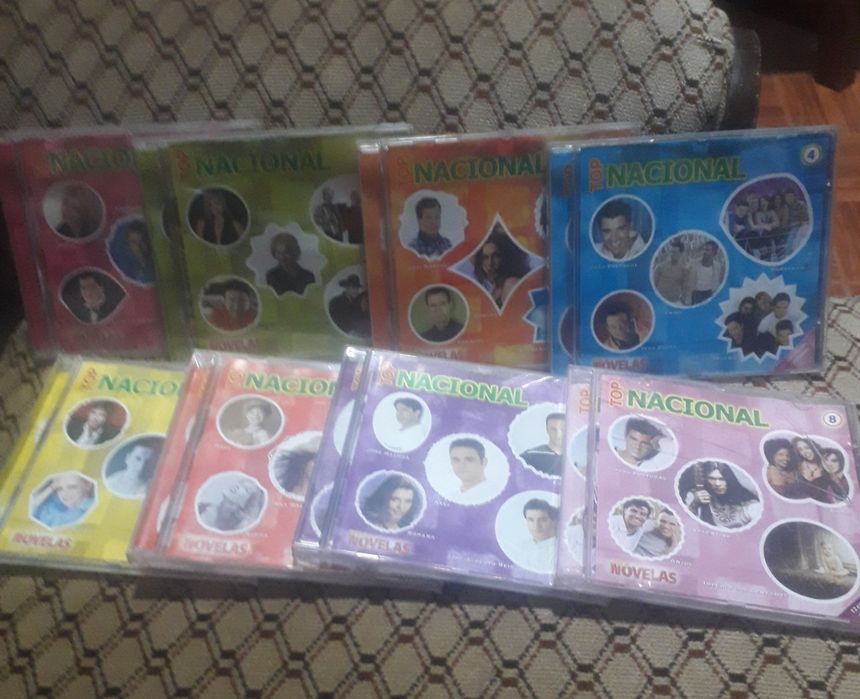 8 cds Top Nacional.