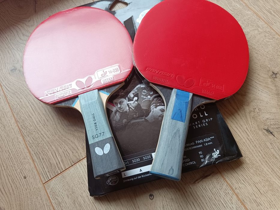 Rakietki butterfly timo Boll tenis stołowy Andora donic tibhar joola