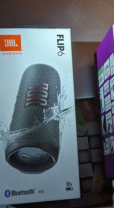 Нова Портативна колонка JBL Grip Black (JBLGRIPBLK)
