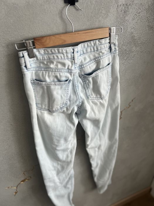 Jeansy spodnie dżinsy efekt sprania Acne Studios XS