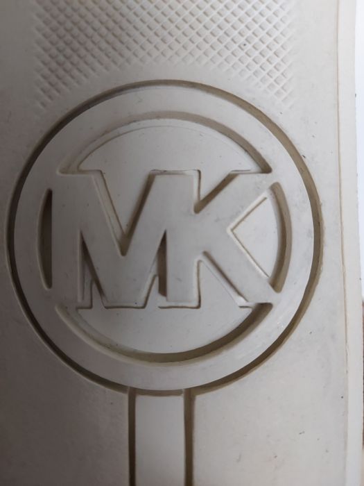 Michael Kors Poppy Gold Damskie Buty Skóra