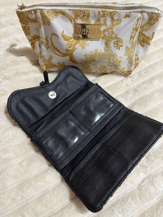 Женский стильный кошелёк Dior Диор на кнопке