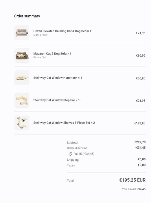 Cama ginasio para gatos