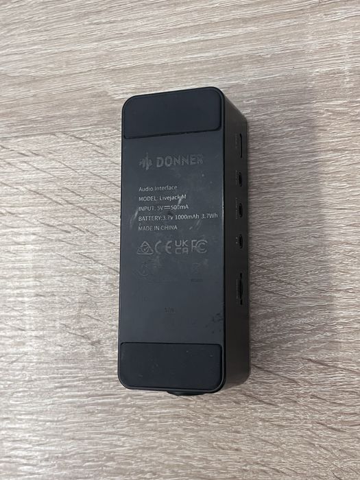 Interfejs audio USB Donner Livejack M - gitara, nagrywanie