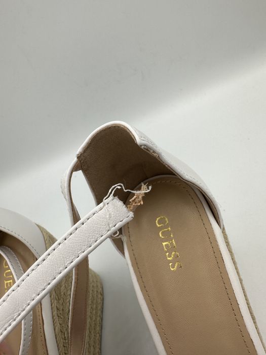 Sandały espadryle Wysokie Guess 39 skóra naruralna