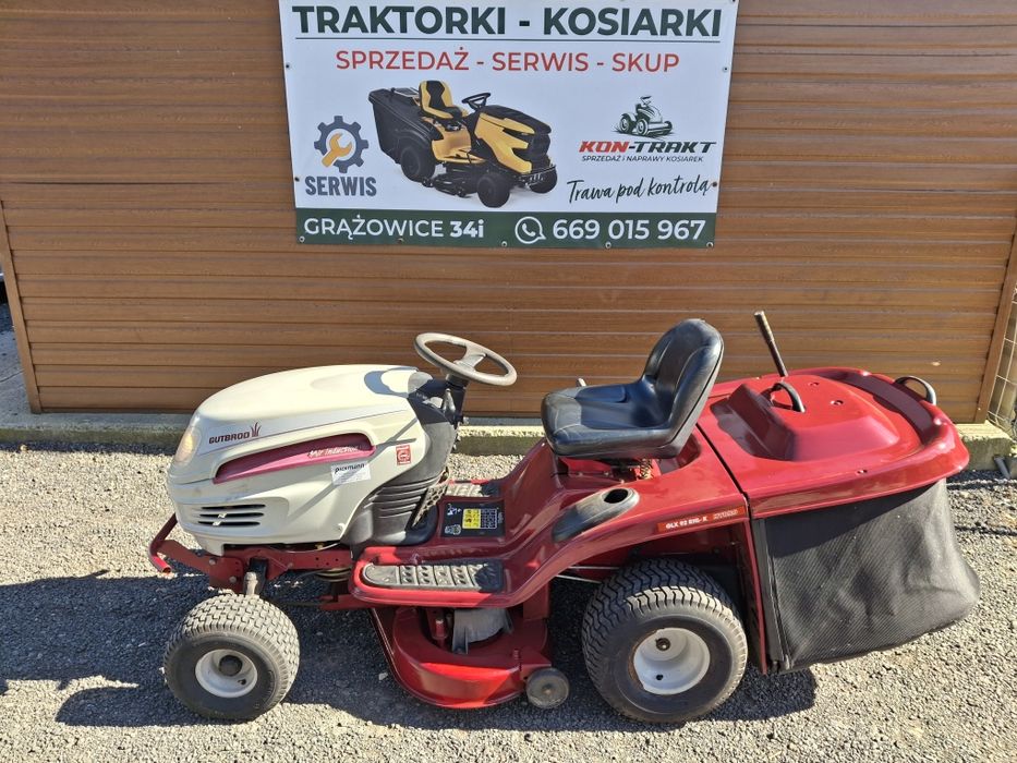 Traktorek kosiarka gutbrod 15 dwa cylindry