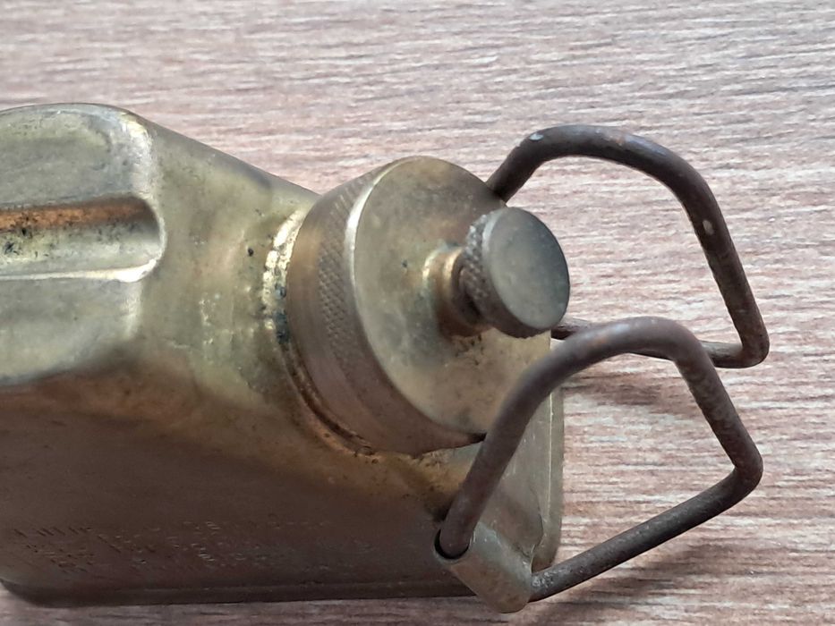 Stara piękna lut lampa niemiecka unikat