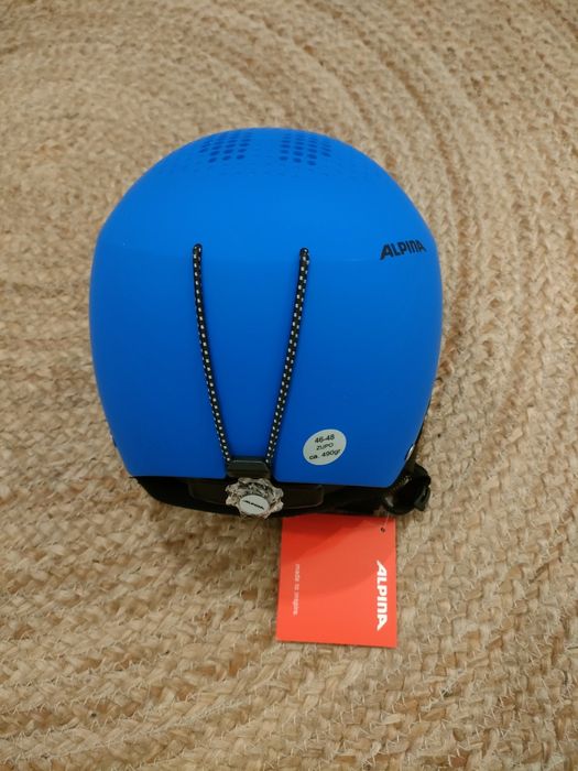 Alpina Zupo blues Matt 46-48cm kask narciarski dziecięcy