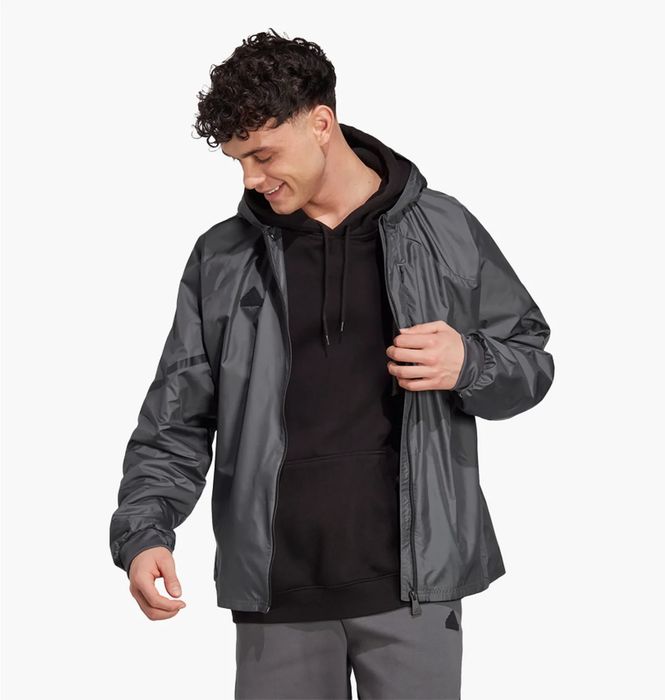 Оригінальна вітрівка Adidas сіра | L | Нова з бірками!