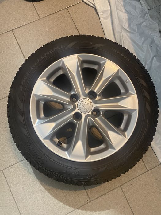 Nowe koła 4x100 r15, felgi i opony honda