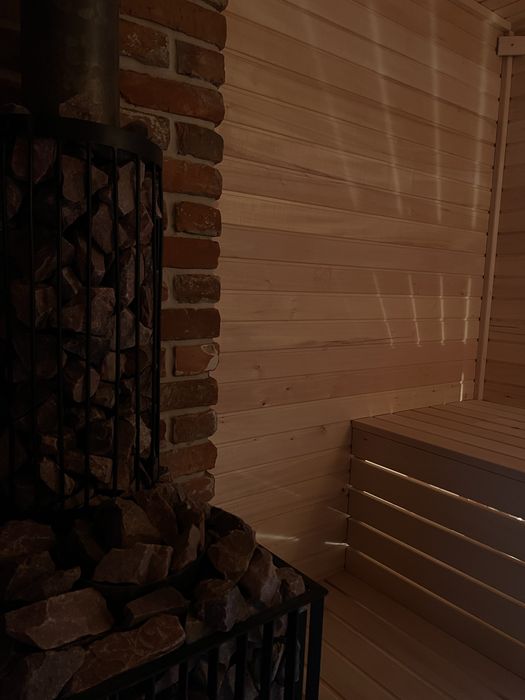 Лазня на дровах з виходом до річки Оріль