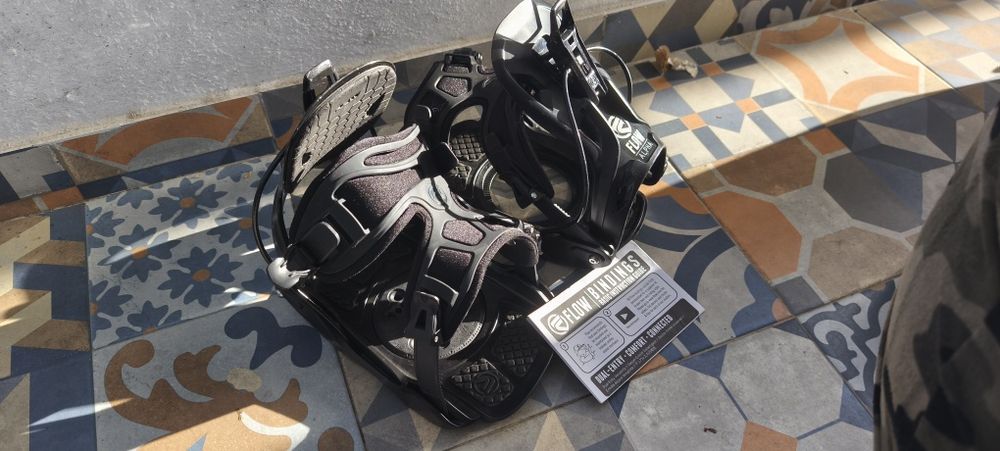 Flow Alpha Snowboard Bindings.