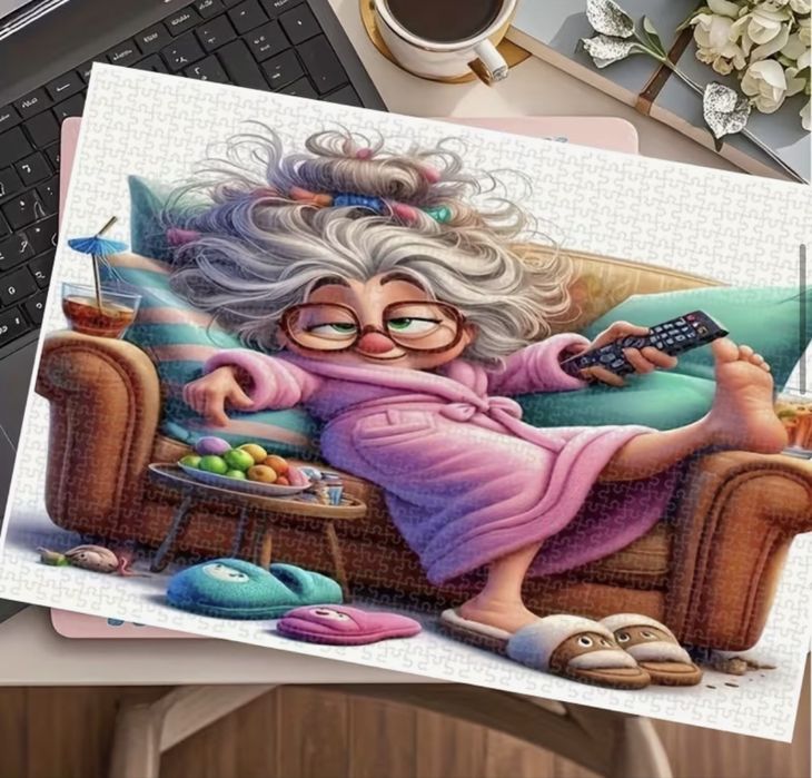 Пазли картонні 1000 шт .