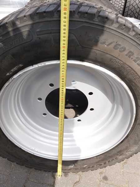 Koła 295/60R22,5 8 Ot do Przyczep D-50 D-55 HL Bezdętki C.Brutto FvVat