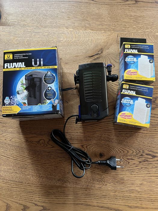 Filtr akwariowy Fluval U1 plus 2 wklady