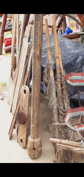 Stare Kije I siatki do lnu I inne z prl Siatki są mocne nadają się do