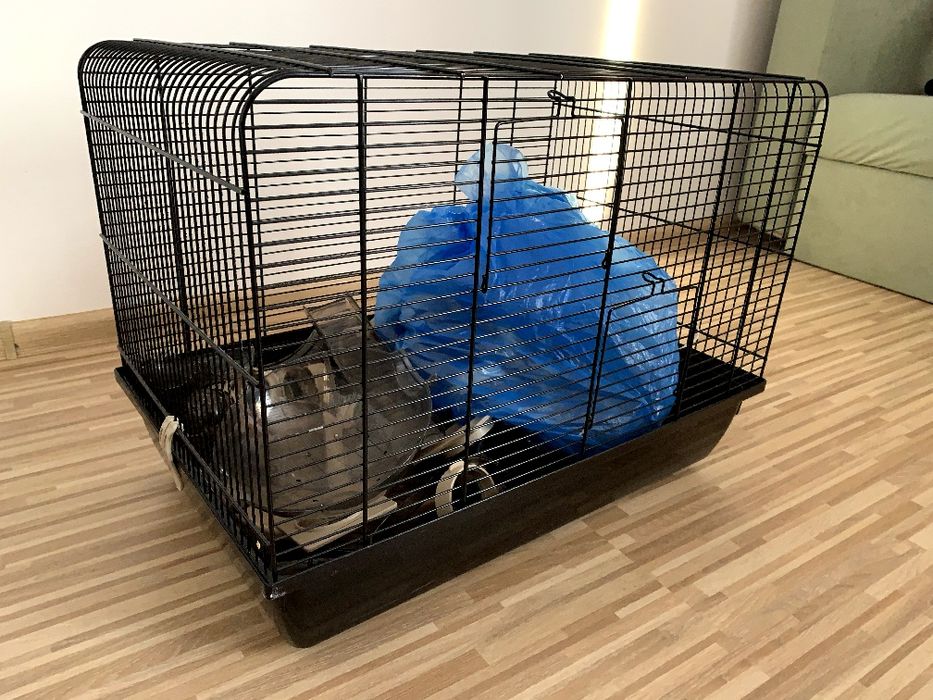 Sprzedam klatkę dla chomika/świnki morskiej, 58x38x43