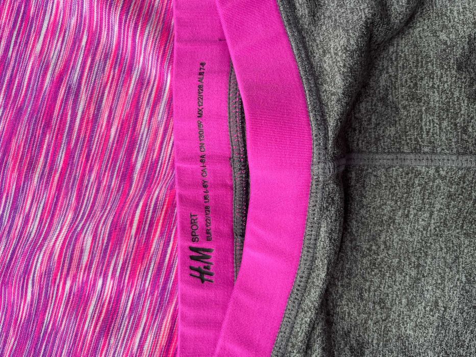 Zestaw komplet sportowych ubrań H&M 122/128