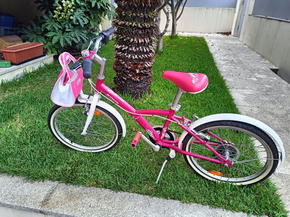 bicicleta menina roda 20