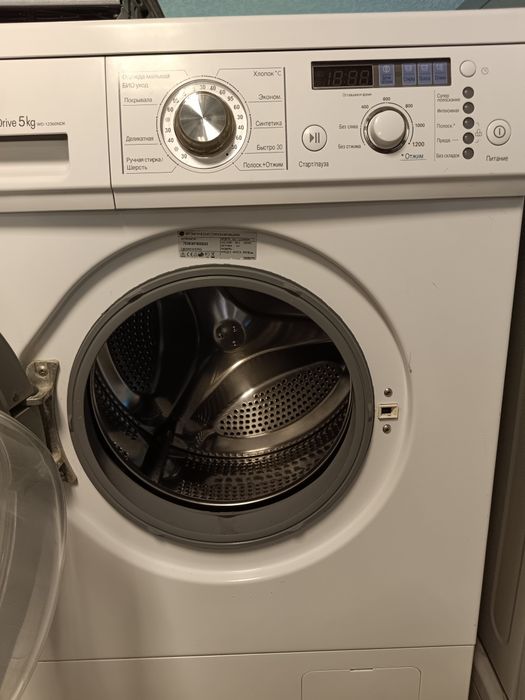 Пральна машина б/у  Lg  обслугована з гарантією wd12360ndk