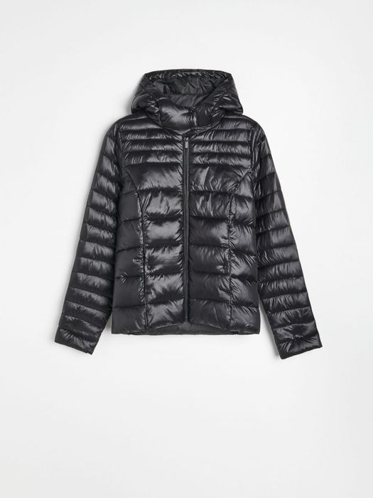 Куртка Reserved з капюшоном, розмір 38, сіро-синя