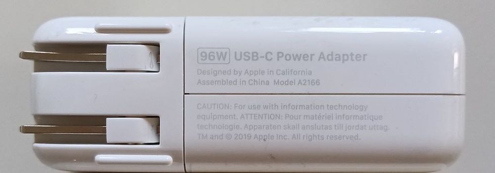 Ładowarki Apple USB-C MacBook 96W 61W A2166 A1718