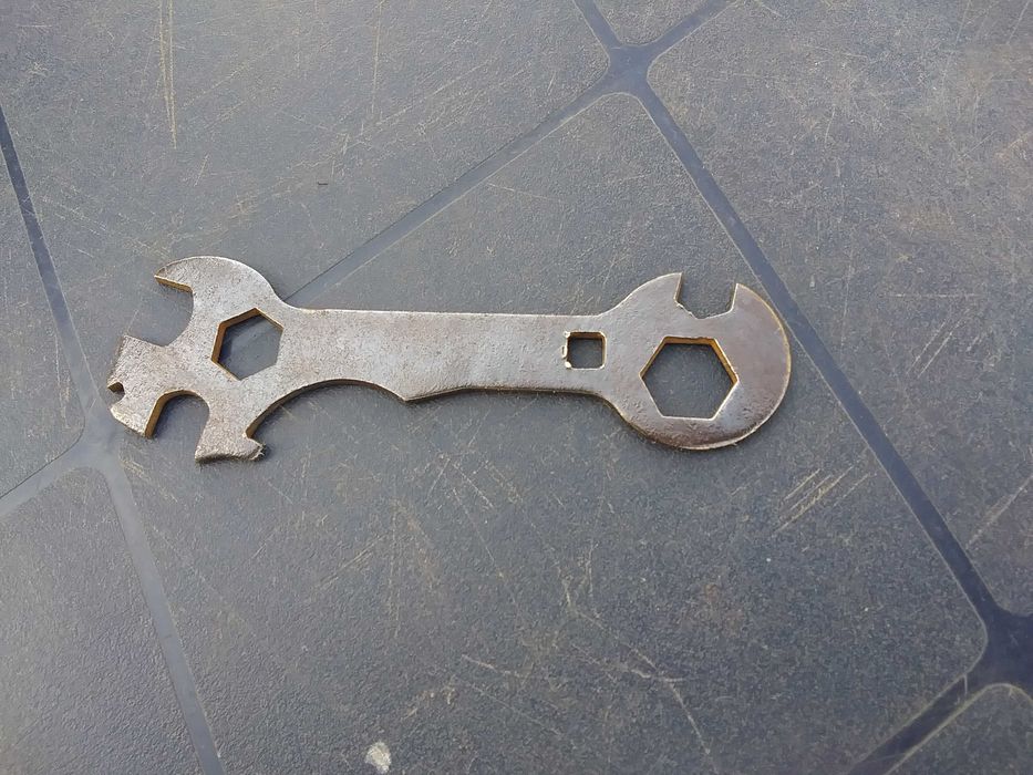 Stary klucz do motoru roweru rowerowy Romet zPRL 3 6 10 11 mm 13 15 17