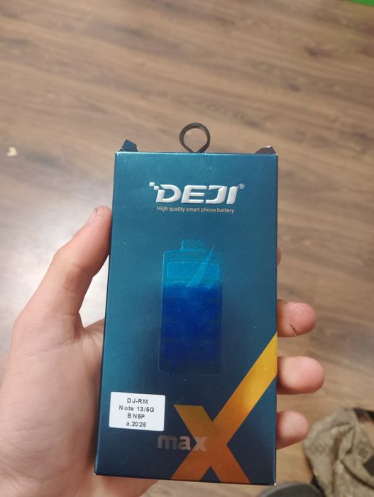 АКБ DEJI до телефона redmi note 13 5g/4g