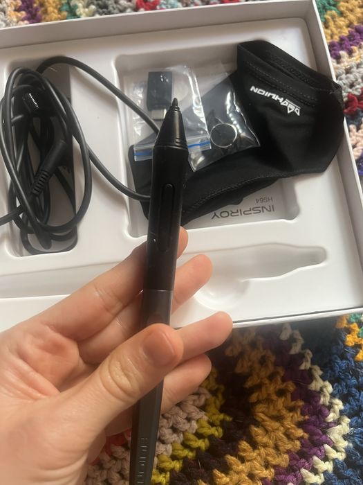 Графічний планшет Huion HS64 + рукавичка