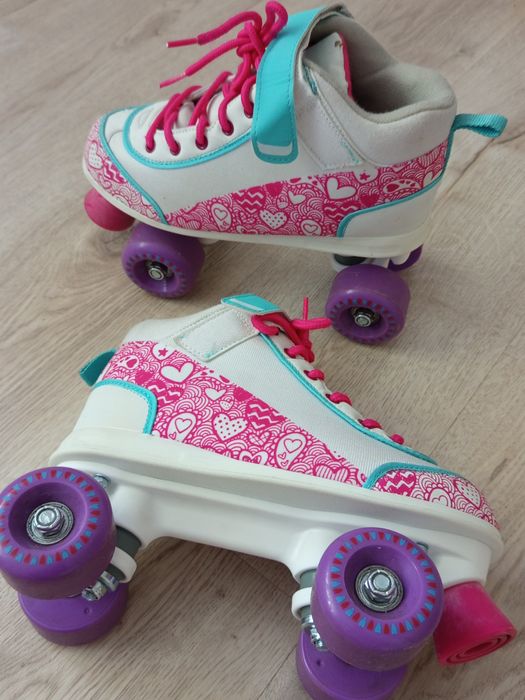 Wrotki rozmiar 35/36, ochraniacze