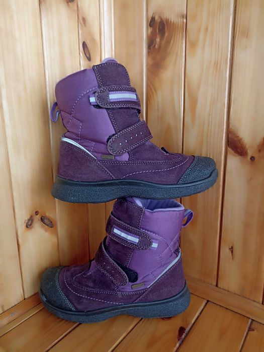 Чобітки зимові на дівчинку 32 р. 20,5 см