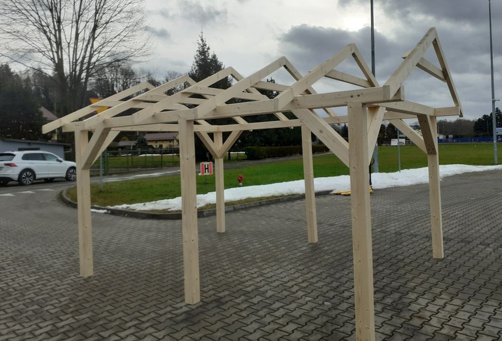 Promocja Konstrukcja altana wiata 300x400
