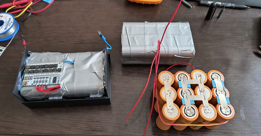 Акумулятор LiFePO4 12.8 В 10 А·год (4S3P) з BMS 100 А