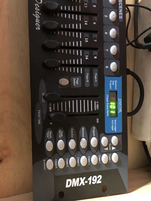 Mesa dmx 512 controlador de luzes64729616320387121