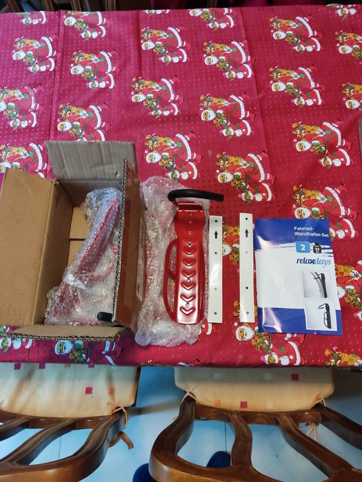 Suportes  de parede para bicicleta .