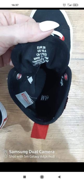 Trampki wysokie rozm 28