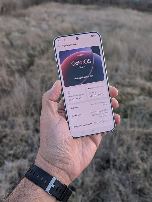 Oppo find x9 (12/256 Global 2 физ сим+есим Камерафон